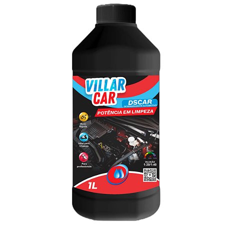 DSCAR VILLARCAR 01 LITRO - DESENGRAXANTE