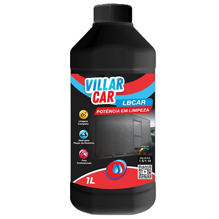 LBCAR VILLARCAR 01 LITRO - LIMPA BAÚ