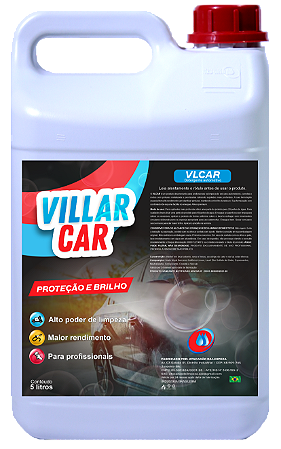 VLCAR VILLARCAR 05 LITROS - DETERGENTE AUTOMOTIVO