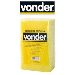 ESPUMA EM BLOCO 22X13X6 CM VONDER