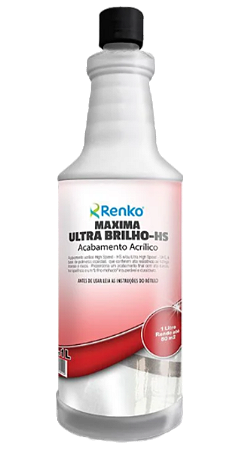 CERA ACRÍLICA MÁXIMA ULTRA BRILHO ACABAMENTO RENKO 01LT