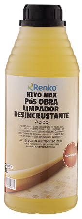 DESINCRUSTANTE ÁCIDO KLYO MAX RENKO 01LT