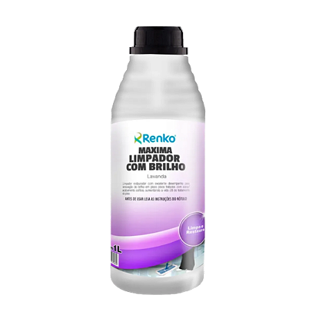 LIMPADOR COM BRILHO LAVANDA MAXIMA RENKO 01LT