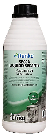 SECANTE PARA MÁQUINA LAVA LOUÇAS SECCA RENKO 01LT