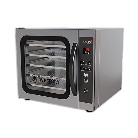 Forno Elétrico Convector 5 Assadeiras Com Vapor Turbo Wictory