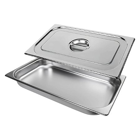 Cuba Gastronomica Inox Gn 1/1 X 65mm Com Tampa