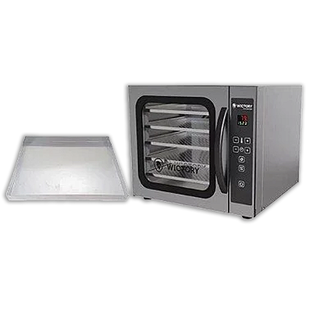 Forno Elétrico Convector C/ Vapor 220v e 5 Assadeiras Lisa