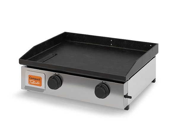 Chapa de Lanche a Gás 60cm Inox para Hamburger