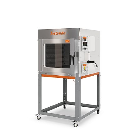 Forno Turbo Digital a Gás com Vapor 5 Esteiras Tostando