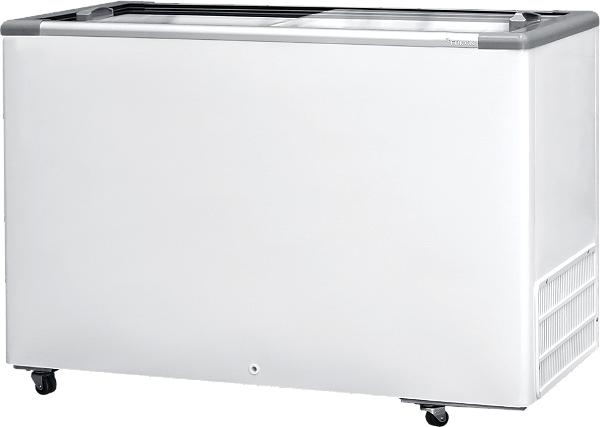 Freezer Congelador Horizontal com Tampa Vidro Dupla 411L