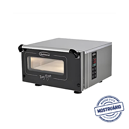 Forno Lastro de Pizza 45x45 Touch Screen Easy Nathional