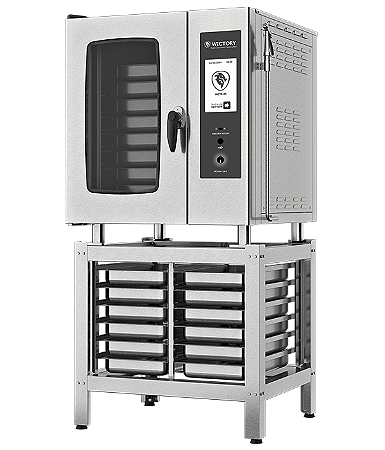 Forno Combinado Elétrico Touch Screen WCTS-11 Com Cavalete Wictory