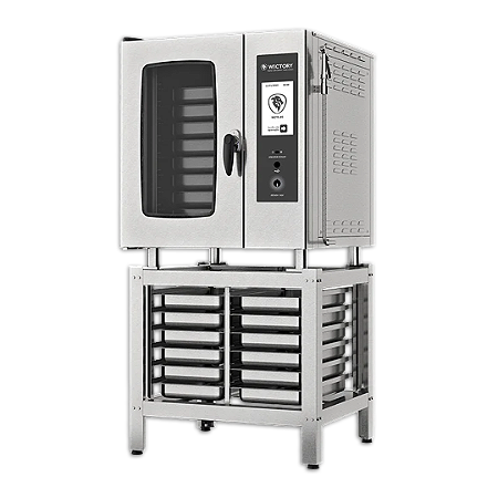 Forno Combinado Elétrico Touch Screen WCTS-11 Com Cavalete Wictory