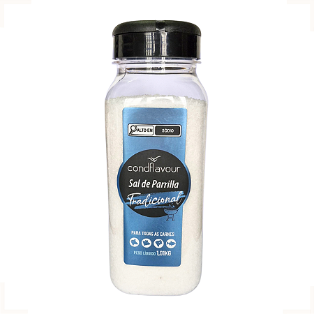 Sal De Parrilla Tradicional Para Churrasco