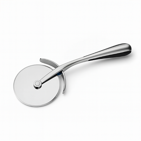 Cortador de Pizza e Massas em Aço Inox Lâmina 6 cm Profissional
