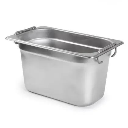 Cuba Gastronômica Inox Gn 1/4 150mm Com Alça