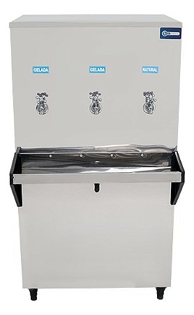 Bebedouro Industrial Knox Kx10 100l Branco 3 Torneiras Refrigerado 220v