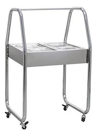 Buffet Térmico Aquecido 04 GNS Cinza 220v Ibet