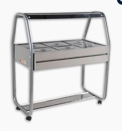 Buffet Térmico Infantil Aquecido 06 GNS 1/2 220v Ibet