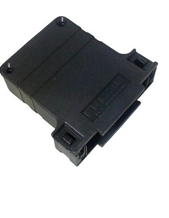 Capa plástica  p/ DB 25 vias - saida 180º kit curto