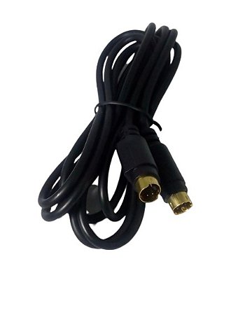 Cabo 1+1 svhs mini din 4 vias 2m