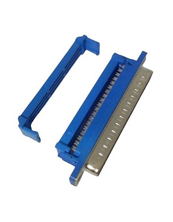 Conector 37 p/cabo flat