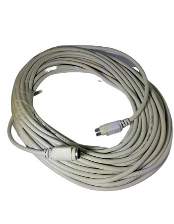 Cabo 10 m mini din de 6 vias macho/femea