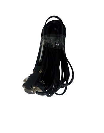 Cabo plano db 09 femea p/rj 4 v
