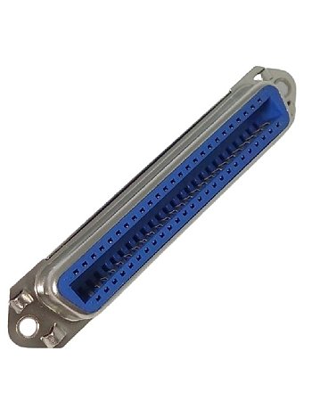 Centronics Femea 50v solda  placa