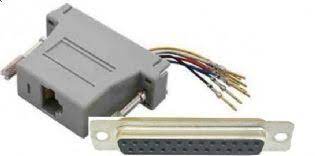 Adaptador DB25 S/RJ45