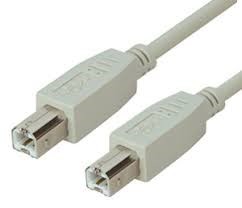 Cabo USB B macho x B macho
