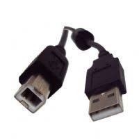 Cabo USB A macho x B macho 2.0 com 1 filtro