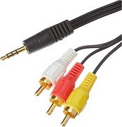 Cabo P2 macho x RCA 3 macho