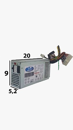 Fonte P/ Dell Vostro 270s 3647 Prata 220w Bivolt Chaveada