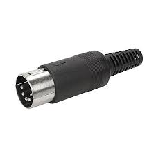 DIN 5 Vias Macho