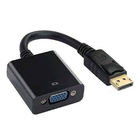 Cabo Adaptador Conversor Displayporte para VGA