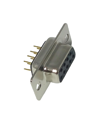 1000 Unidades - Conector DB alta densidade  para placa 09 pinos fêmea