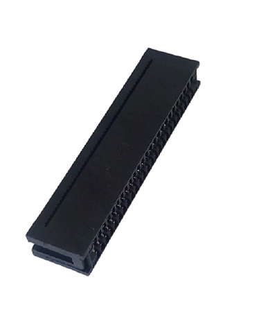 500 unidades - Conector para cabo plano Card Edge 50 pinos