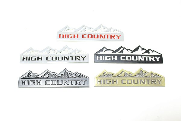 Emblema High Country Chevrolet Gm S10 4x4