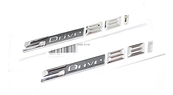 Par Emblemas Laterais Bmw Sdrive 28i X1 X3 X5 X4 X6 Original
