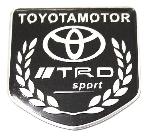 Emblema Toyota Trd Corolla Rav4 Etios Camry Original Hilux
