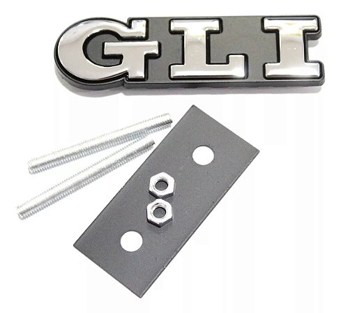Emblema Grade Volkswagen Gli Passat Jetta Up Polo Nivus Golf Cromado