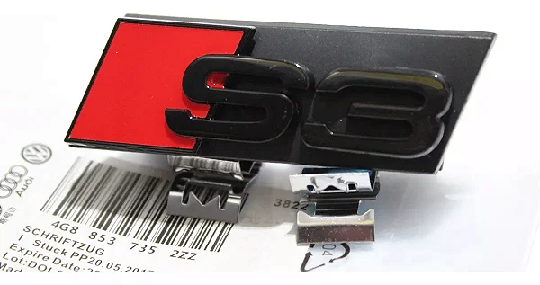 Emblema Da Grade Audi A3 S3 Sedan Sportback Preto