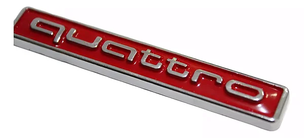 Emblema Audi Quattro Original Q3 Q5 Q7 S3 S4 Tts A1 A3 A4 A5