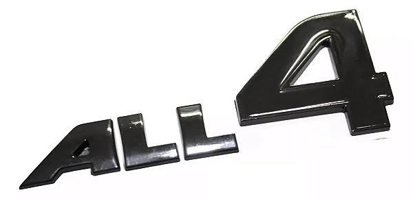 Emblema All4 Mini Cooper S Cabriolet Countryman Preto Original
