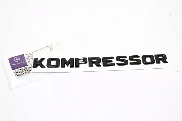 Emblema Kompressor Mercedes Benz C180 C200k C300 Slk Clc200