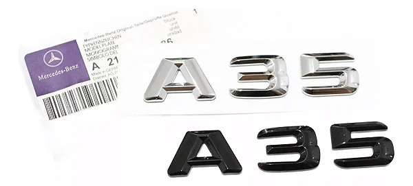 Emblema Mercedes Benz Original A35 Gla35 A200 A250 A180