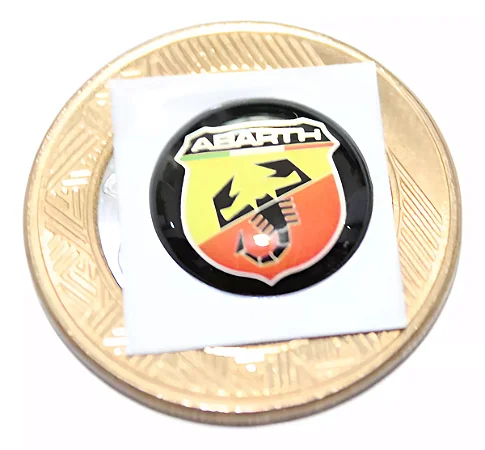 Mini Emblema Abarth Fiat 500 Stilo Punto Cronos Palio Argo