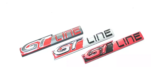 Emblema Gt Peugeot 208 Thp Kia Cerato K9 Traseira