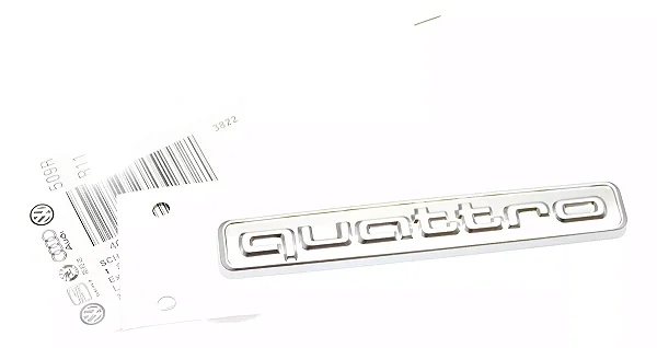 Emblema Audi Quattro Original Tts A6 Q3 Q5 Q7 A3 S3 S4 A4 A5